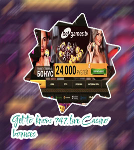 Live casino online bonus