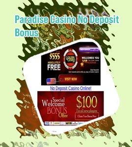 Paradise casino no deposit bonus codes