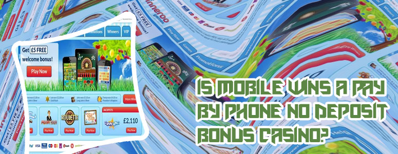 Pay by mobile casino