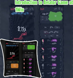 Aviator game 1win